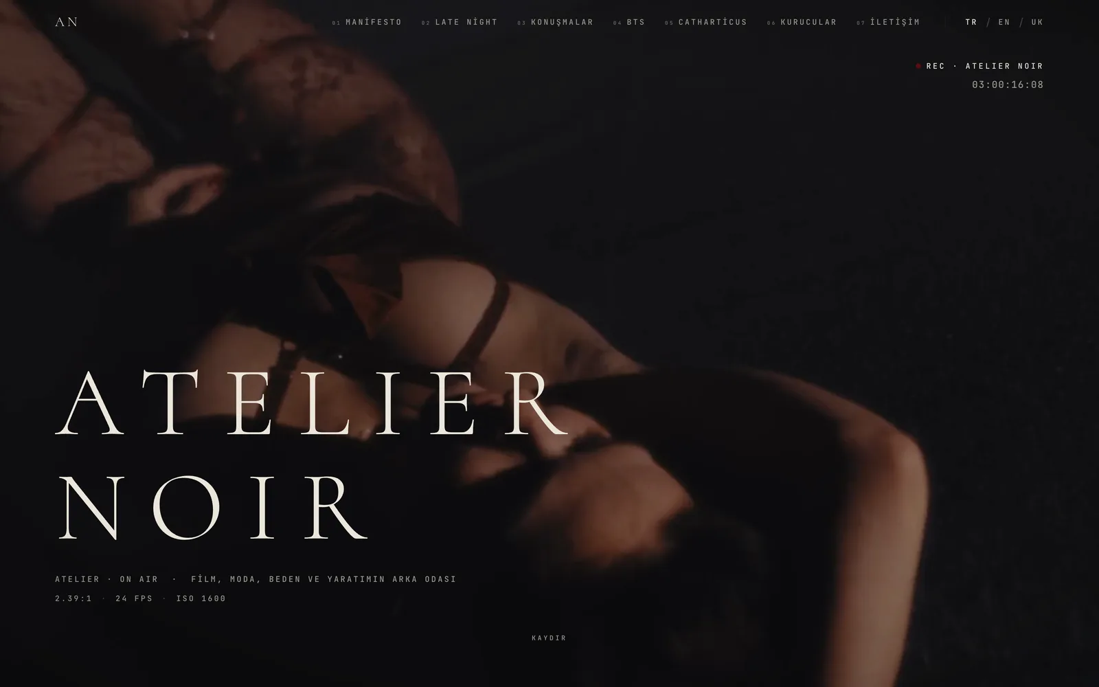 ATELIER NOIR, Editorial Creation Field