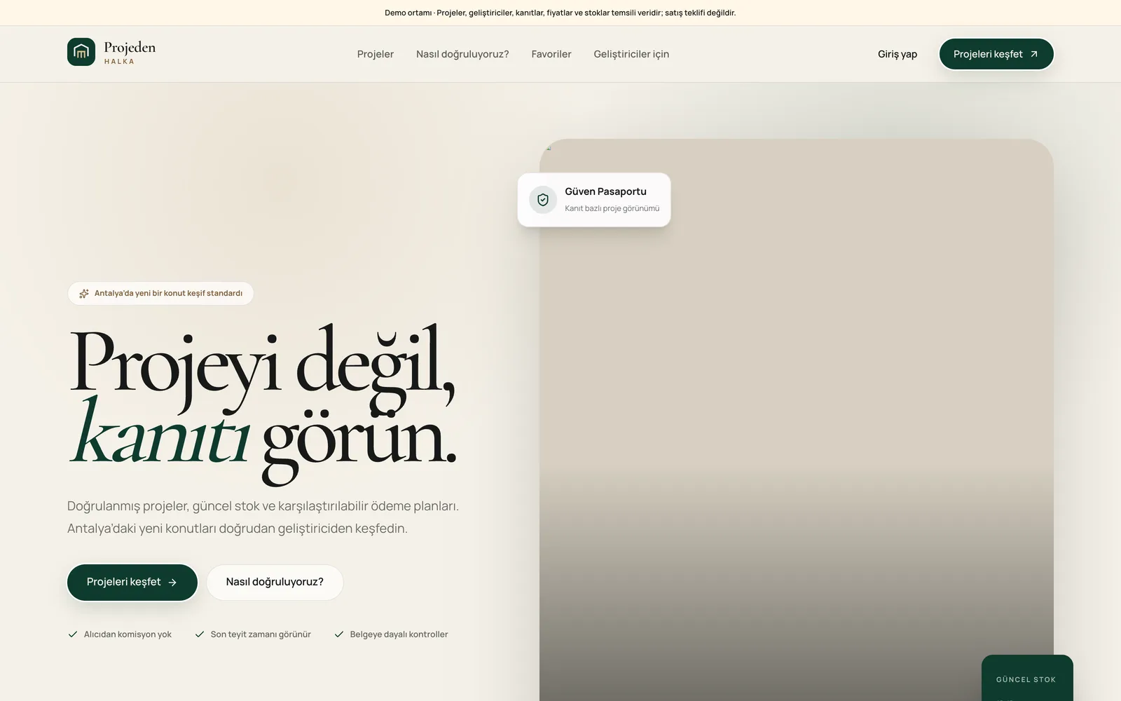 PROJEDEN HALKA, Verified Housing Discovery Platform